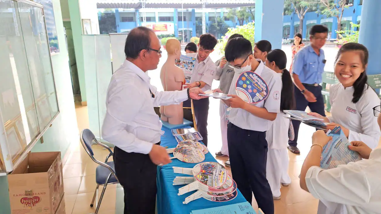 Ngày hội tư vấn tuyển sinh tại Trường THPT Quang Trung năm 2026 (Củ Chi)